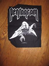 pentagram canvas back patch saint vitus trouble cirith ungol black sabbath Pentagram canvas back patch - Saint Vitus, Trouble, Cirith Ungol, Black Sabbath | Cirith Ungol Online