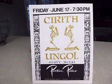 1983 cirith ungol concert poster flyer perkins palace pasadena heavy metal 1983 Cirith Ungol Concert Poster Flyer Perkins Palace Pasadena Heavy Metal | Cirith Ungol Online