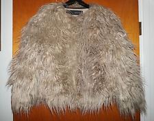 zara faux mongolian fur jacket coat sz m cirith ungol Zara Faux Mongolian Fur Jacket Coat Sz. M Cirith Ungol | Cirith Ungol Online