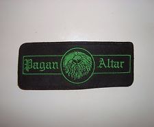 pagan altar logo embroidered patch witchfinder general cirith ungol pentagram PAGAN ALTAR - LOGO Embroidered PATCH Witchfinder General Cirith Ungol Pentagram | Cirith Ungol Online