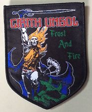 cirith ungol black border woven patch priest maiden wasp manowar mercyful fate CIRITH UNGOL black border WOVEN PATCH priest maiden wasp manowar Mercyful fate | Cirith Ungol Online