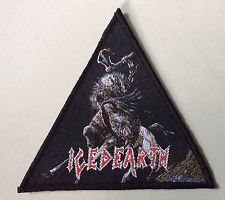 iced earth woven patch maiden manilla road cirith ungol ozzy manowar priest ICED EARTH WOVEN Patch maiden Manilla road Cirith ungol ozzy manowar priest | Cirith Ungol Online