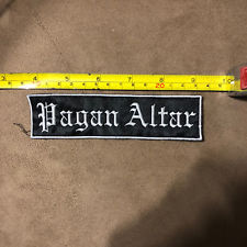 pagan altar embroidered logo patch doom metal nwobhm manilla road cirith ungol Pagan Altar embroidered logo patch doom metal NWOBHM manilla road cirith ungol | Cirith Ungol Online